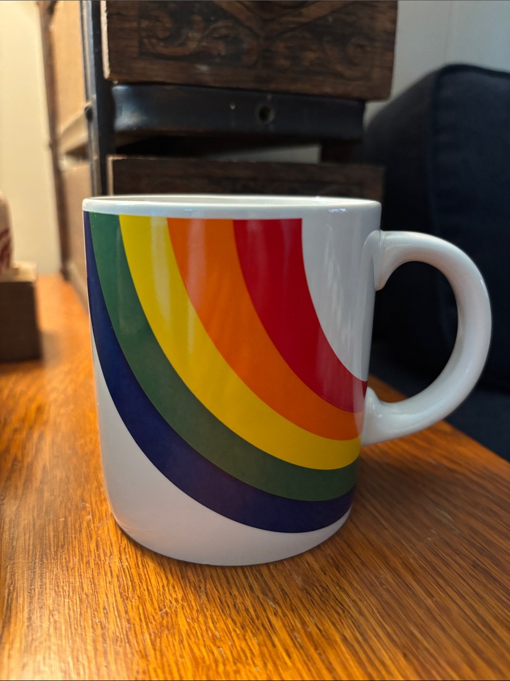 Vintage FTD Rainbow Mug
